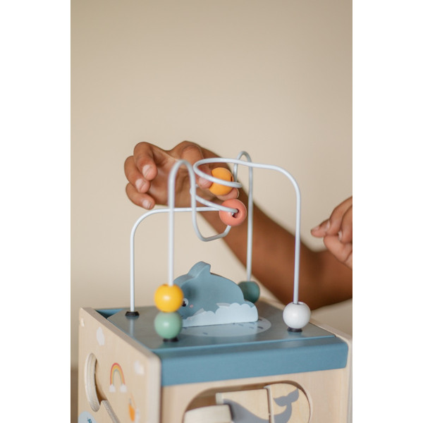 Eco Toys Oceaan Houten Activiteitenkubus