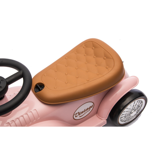 Eco Toys Retro Roze Loopauto