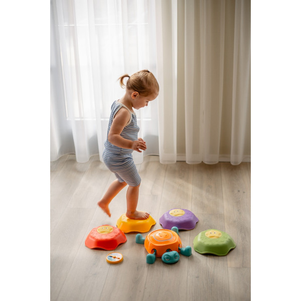 Eco Toys Schildpad Balansstenen met Licht en Geluid
