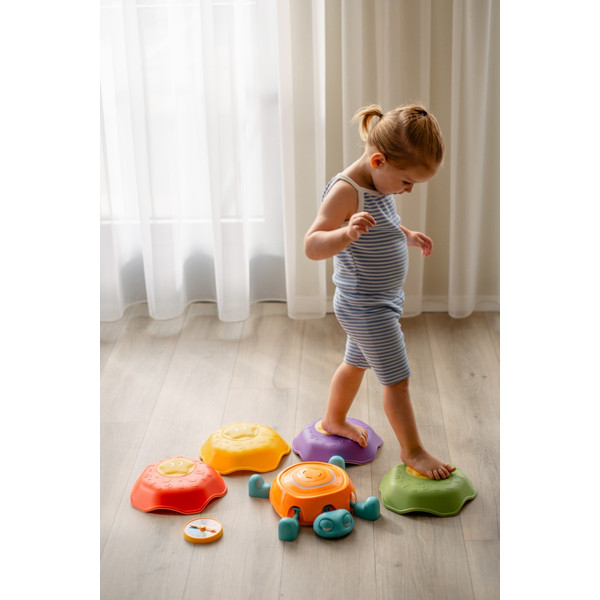 Eco Toys Schildpad Balansstenen met Licht en Geluid