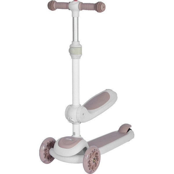 Weekendaanbieding: Eco Toys Siem Wit/Beige 2-in-1 Step/Loopfiets