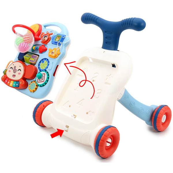 Eco Toys Study Desk Walker Blue Loopwagen HC505277