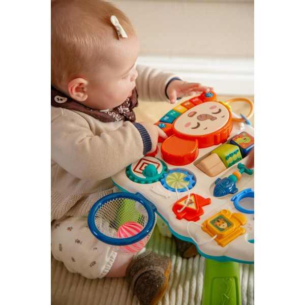 Eco Toys Study Desk Walker Yellow Loopwagen