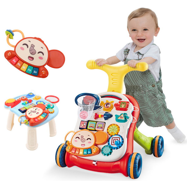 Eco Toys Study Desk Walker Yellow Loopwagen HC505278