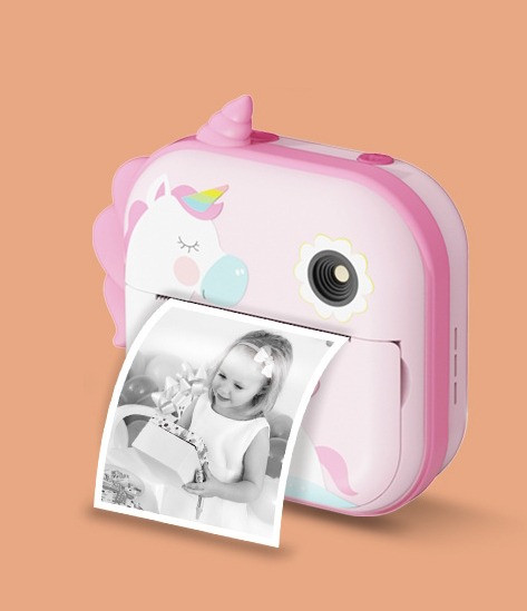 Eco Toys Unicorn Roze Print Digitale Kindercamera HC638014
