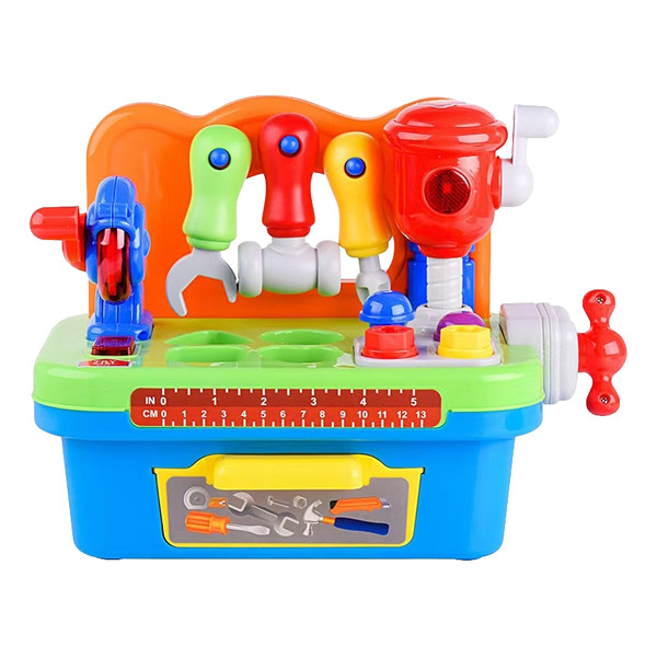 Eco Toys Werkbank met Gereedschap Vormenstoof HC598745