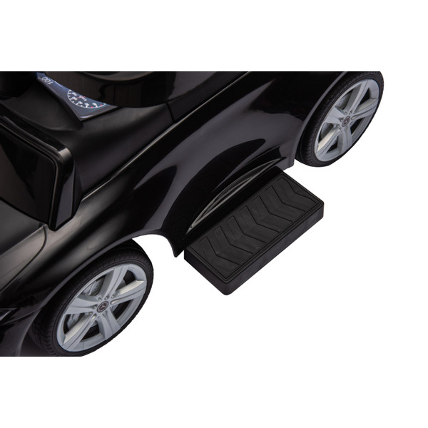 Eco Toys Zwart Mercedes Benz Loopauto met Duwstang 668