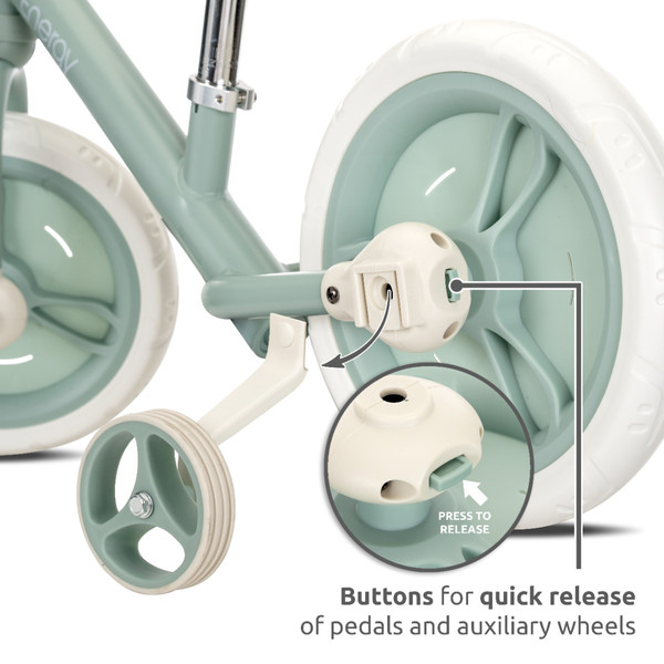 Lorelli Energy Green 2-in-1 Loopfiets