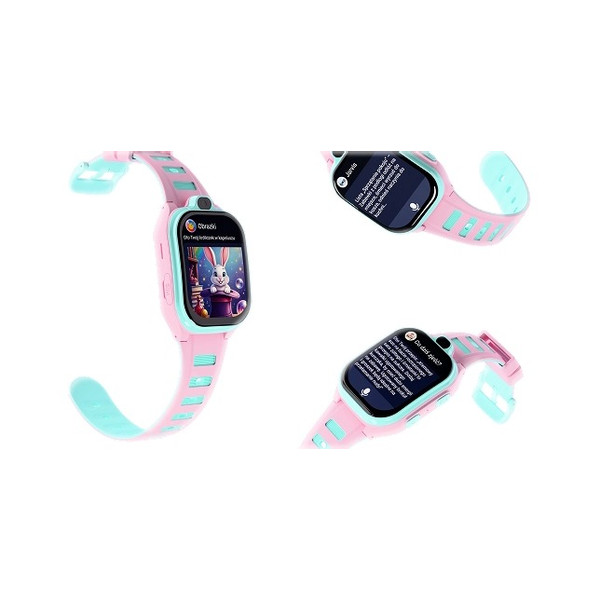 Forever Boost Pink GPS WiFi 4G Kinder Smartwatch