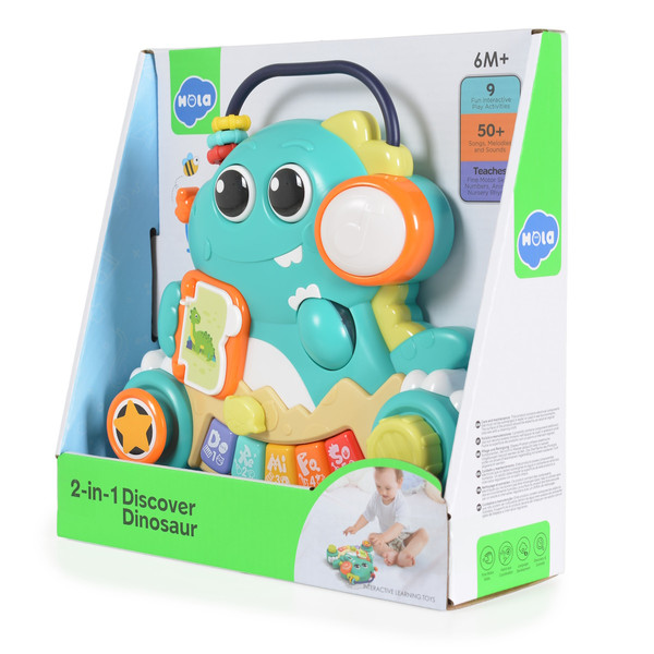 Hola Toys 2-in-1 Discover Dinosaurus 111204