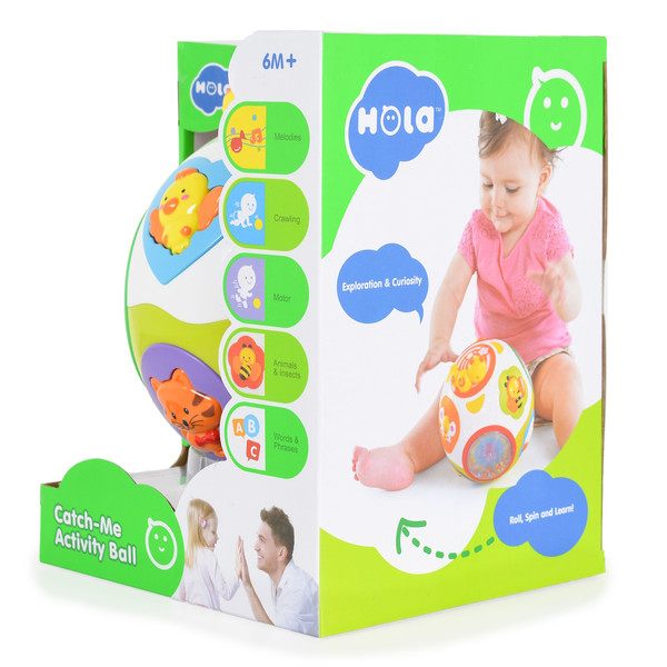 Hola Toys Catch-Me Activiteiten Speelbal 111207