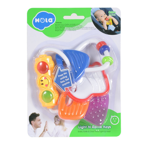 Hola Toys Smiley Sleutelbos Rammelaar 111218