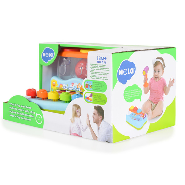 Hola Toys Xylofoon met Ballen 111209