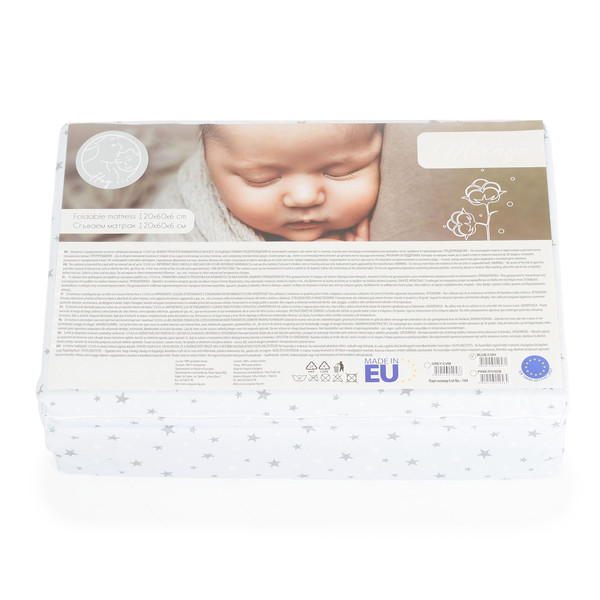 Hugzzz Mirage Blue 60 x 120 cm Opvouwbaar Matras 11902