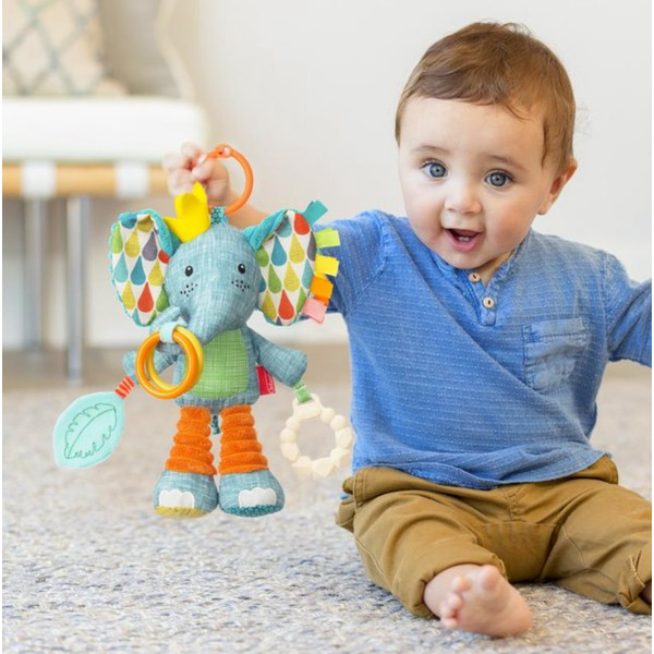 Infantino Go Gaga Playtime Pal Olifant Buggyspeeltje BK-316553