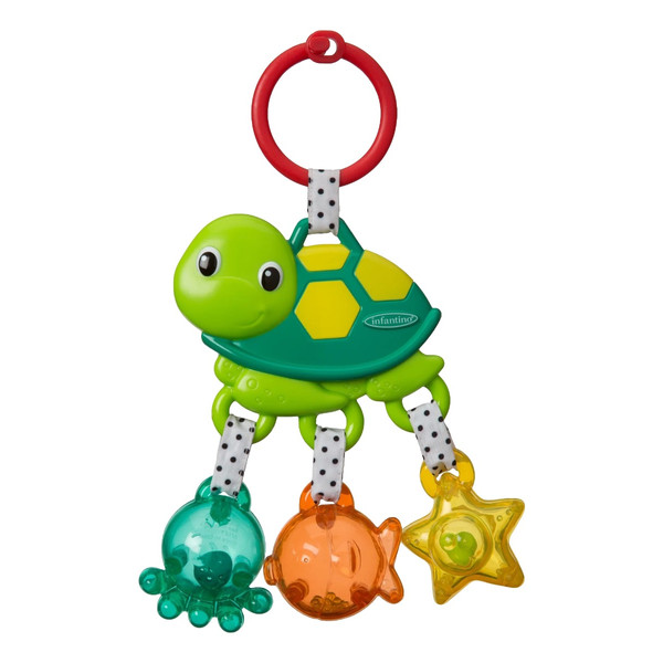 Infantino Jingle Sea Charms Turtle Rammelaar BK-316188