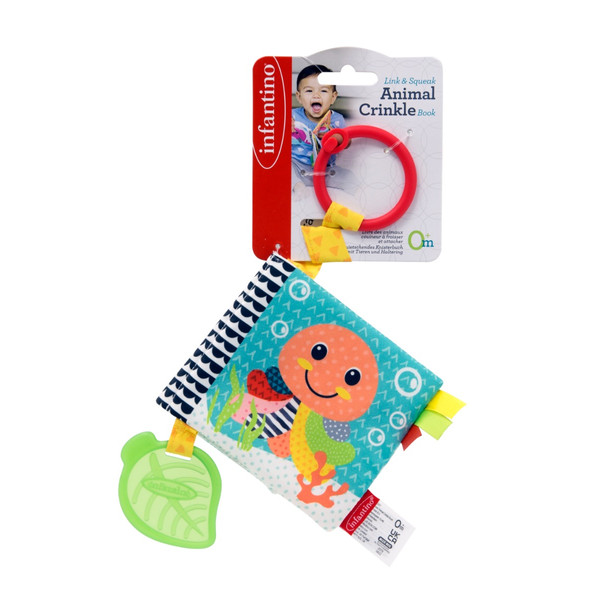 Infantino Link & Squeak Animal Buggyboekje BK-315201