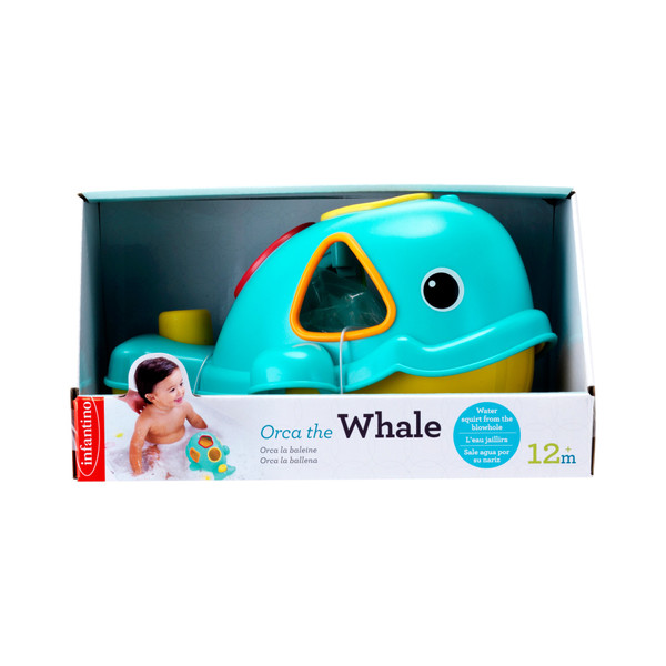 Infantino Orca the Whale Vormenstoof Badspeelgoed BK-305087