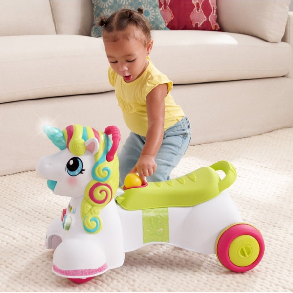 Infantino Sensory Smilin' Shimmer 3-in-1 Eenhoorn Loopwagen BK-227018