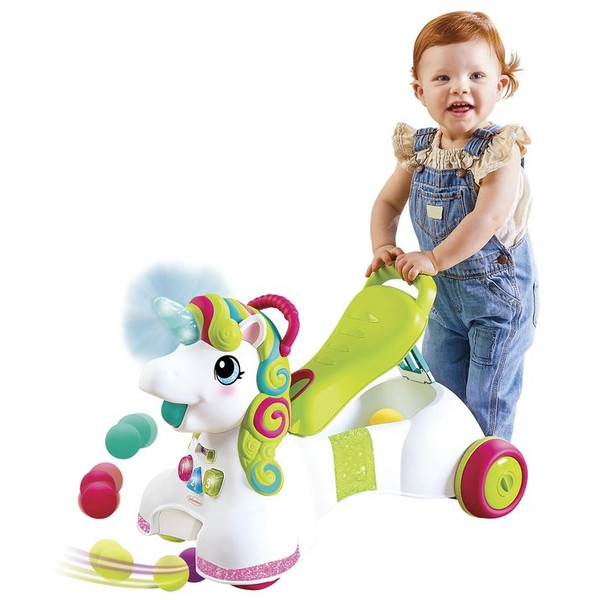 Infantino Sensory Smilin' Shimmer 3-in-1 Eenhoorn Loopwagen BK-227018