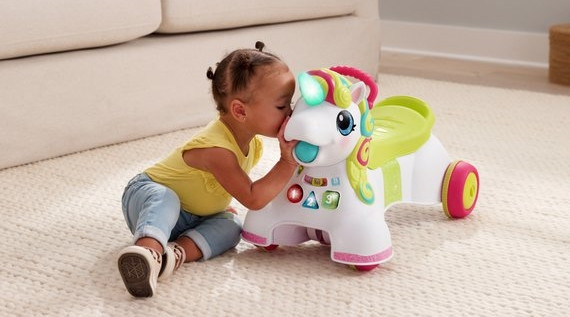Infantino Sensory Smilin' Shimmer 3-in-1 Eenhoorn Loopwagen BK-227018