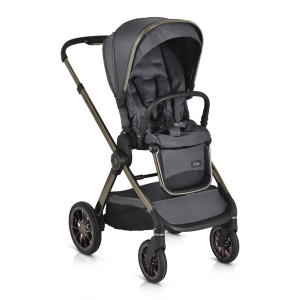 Cangaroo iClick Grey 3-in-1 Kinderwagen Incl. Autostoel