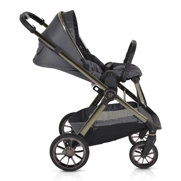 Cangaroo iClick Grey 3-in-1 Kinderwagen Incl. Autostoel