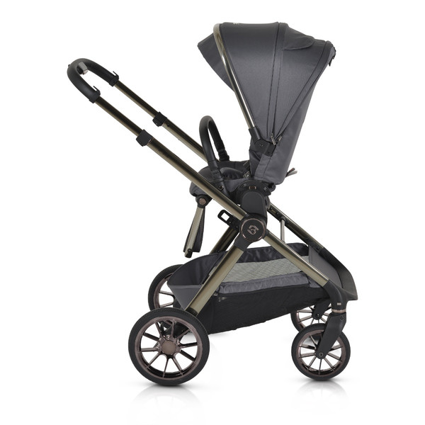 Cangaroo iClick Grey 3-in-1 Kinderwagen Incl. Autostoel