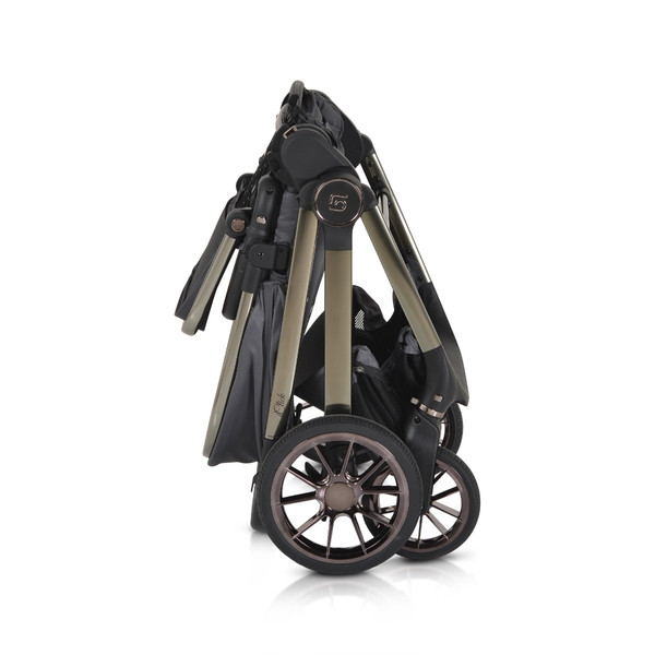 Cangaroo iClick Grey 3-in-1 Kinderwagen Incl. Autostoel