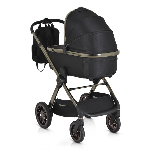 Cangaroo iClick Black 3-in-1 Kinderwagen Incl. Autostoel