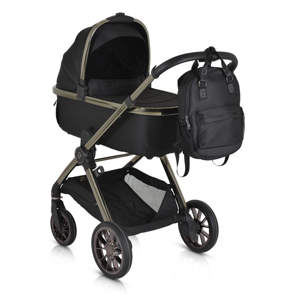 Cangaroo iClick Black 3-in-1 Kinderwagen Incl. Autostoel