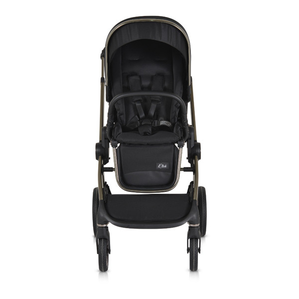 Cangaroo iClick Black 3-in-1 Kinderwagen Incl. Autostoel