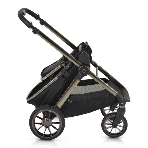 Cangaroo iClick Black 3-in-1 Kinderwagen Incl. Autostoel