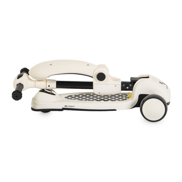 Byox Checkmate Royal White 2-in-1 Step/Loopfiets 112287