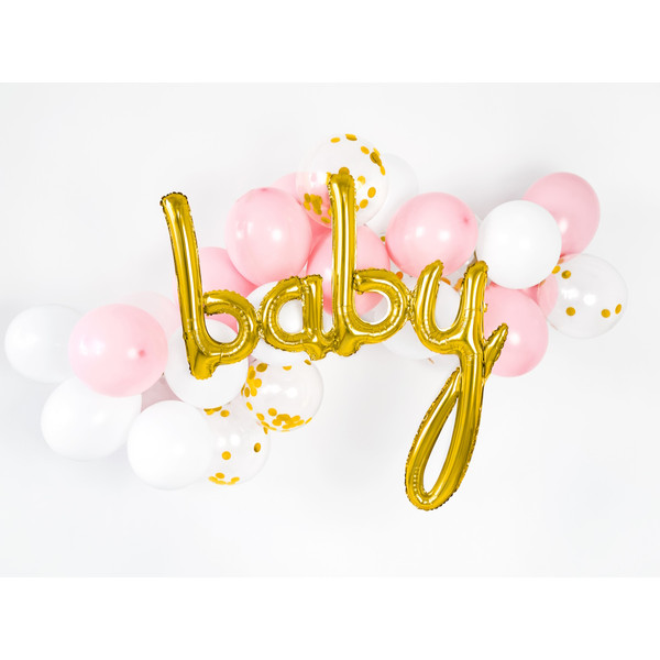 Jep-Party 'Baby' Goud Folieballon FB42M-019