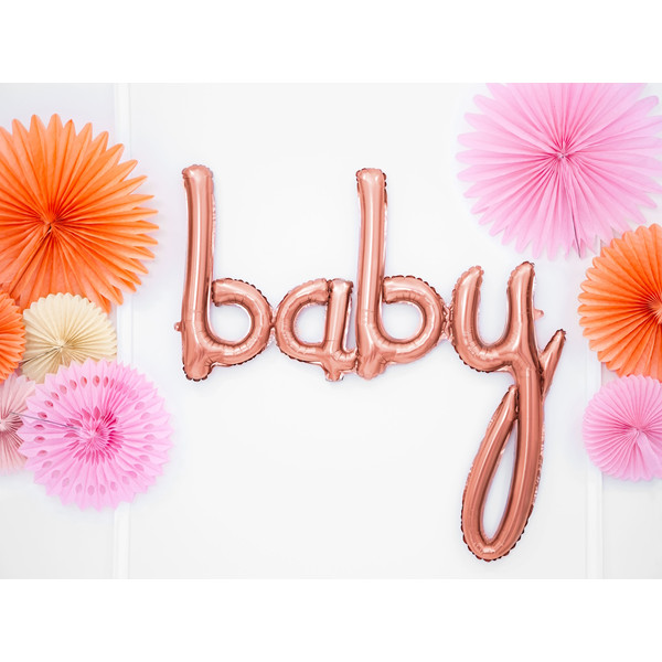 Jep-Party 'Baby' Rose Folieballon FB42M-019R