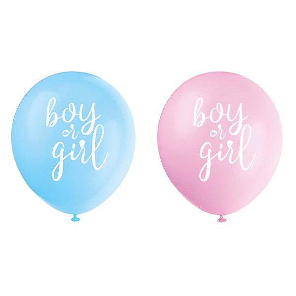 Jep-Party 'Boy Or Girl' 30 cm 8 Stuks Ballonnen U76095