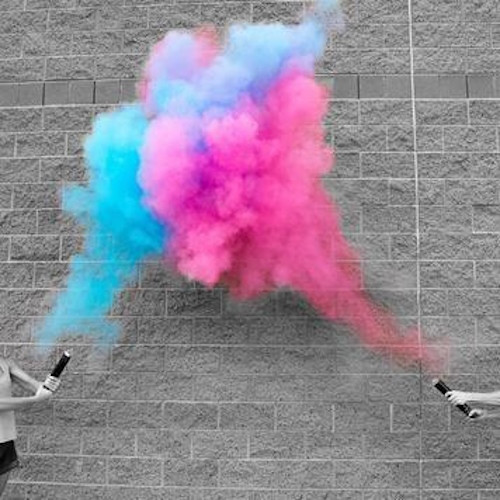 Jep-Party Gender Reveal Roze 30 cm Powder Shooter 919082