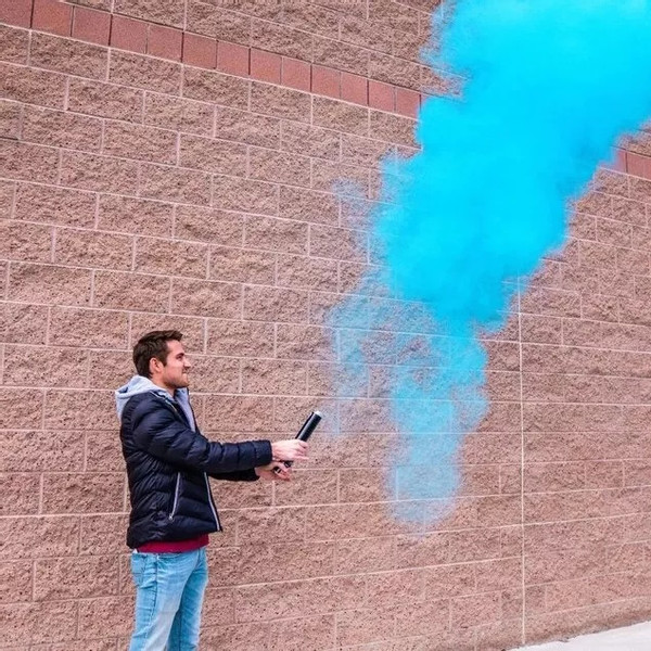 Jep-Party Gender Reveal Blauw 30 cm Powder Shooter 919093