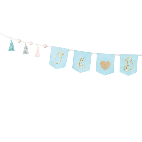 Jep-Party 'Oh Baby' Blauw 260 cm Slinger GRL100-011