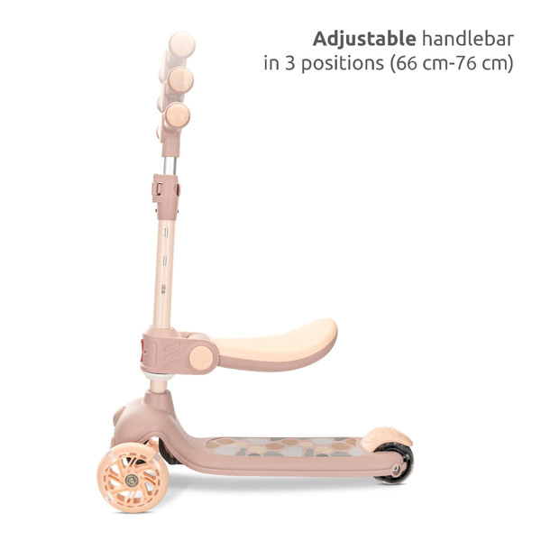 Lorelli Jetster Plus Beige 2-in-1 Step/Loopfiets 1039024 0001