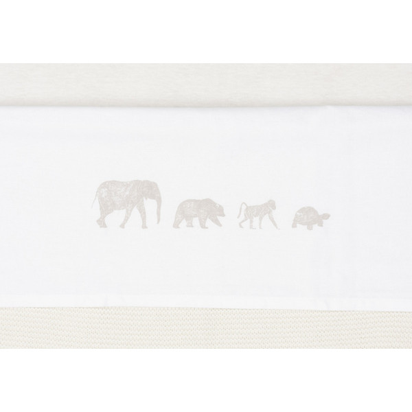 Jollein Animals Nougat 75 x 100 cm Wieglaken 008-511-67044