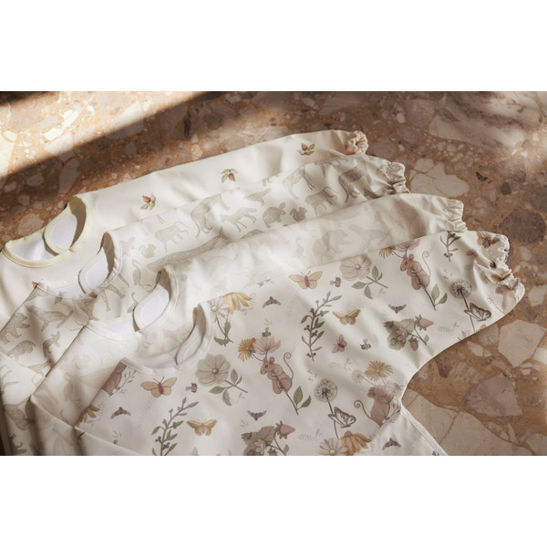 Jollein Animals Nougat Waterproof Slab met Lange Mouw 029-869-67044