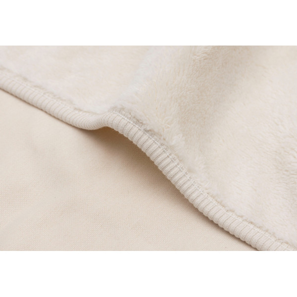 Jollein Basic Jersey/Sherpa Oatmeal 75 x 100 cm Wiegdeken 516-511-68129