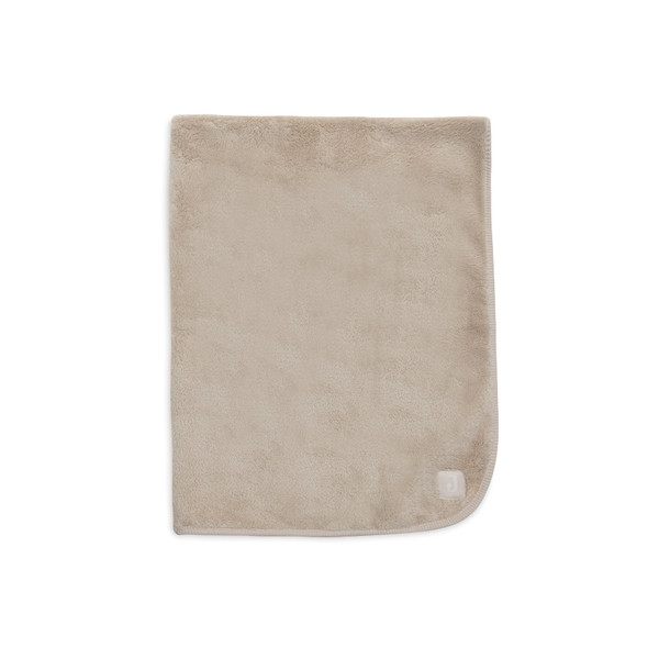 Jollein Basic Jersey/Sherpa Warm Sand 75 x 100 cm Wiegdeken 516-511-68130