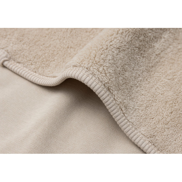 Jollein Basic Jersey/Sherpa Warm Sand 75 x 100 cm Wiegdeken 516-511-68130