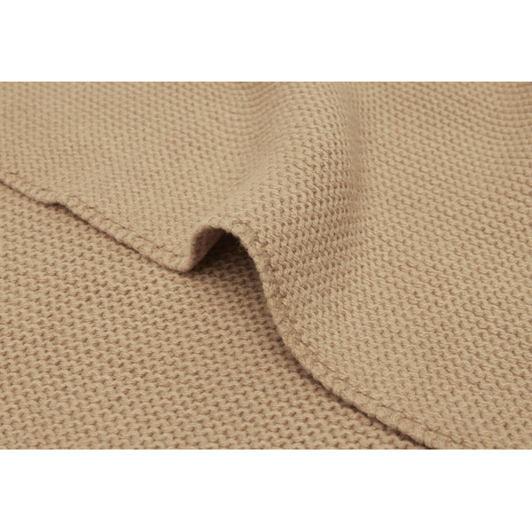 Jollein Basic Knit Biscuit 75 x 100 cm Wiegdeken 516-511-66072