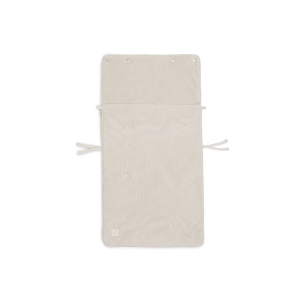 Jollein Basic Knit Oatmeal 3/5 punts 0-9 Maanden Autostoel Voetenzak 025-811-68120