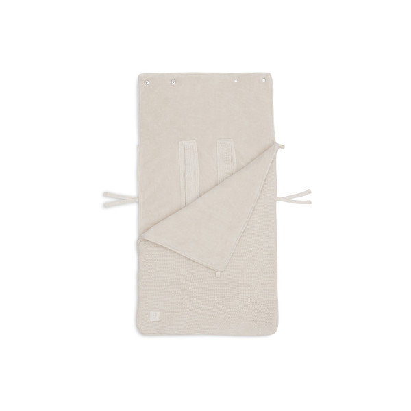 Jollein Basic Knit Oatmeal 3/5 punts 0-9 Maanden Autostoel Voetenzak 025-811-68120