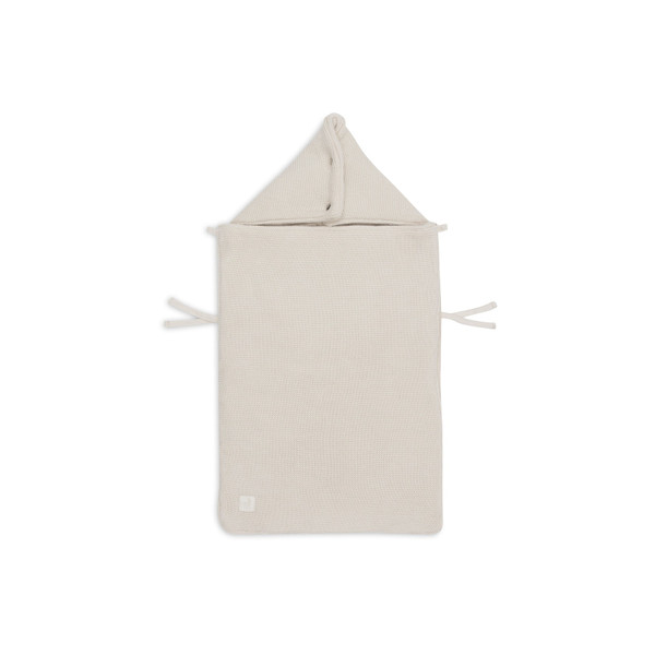 Jollein Basic Knit Oatmeal 3/5 punts 0-9 Maanden Autostoel Voetenzak 025-811-68120